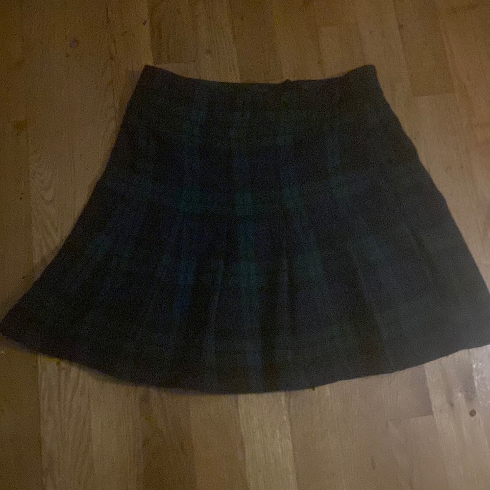 Plaid flannel school girl skirt ( fits 2/3. Best.  Lightweight/ adorable